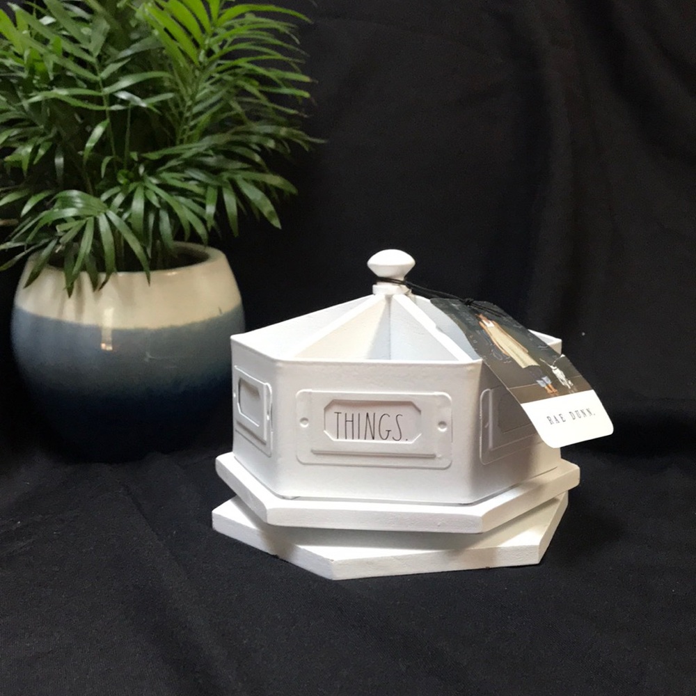 Rae Dunn Rotating Desk Organizer